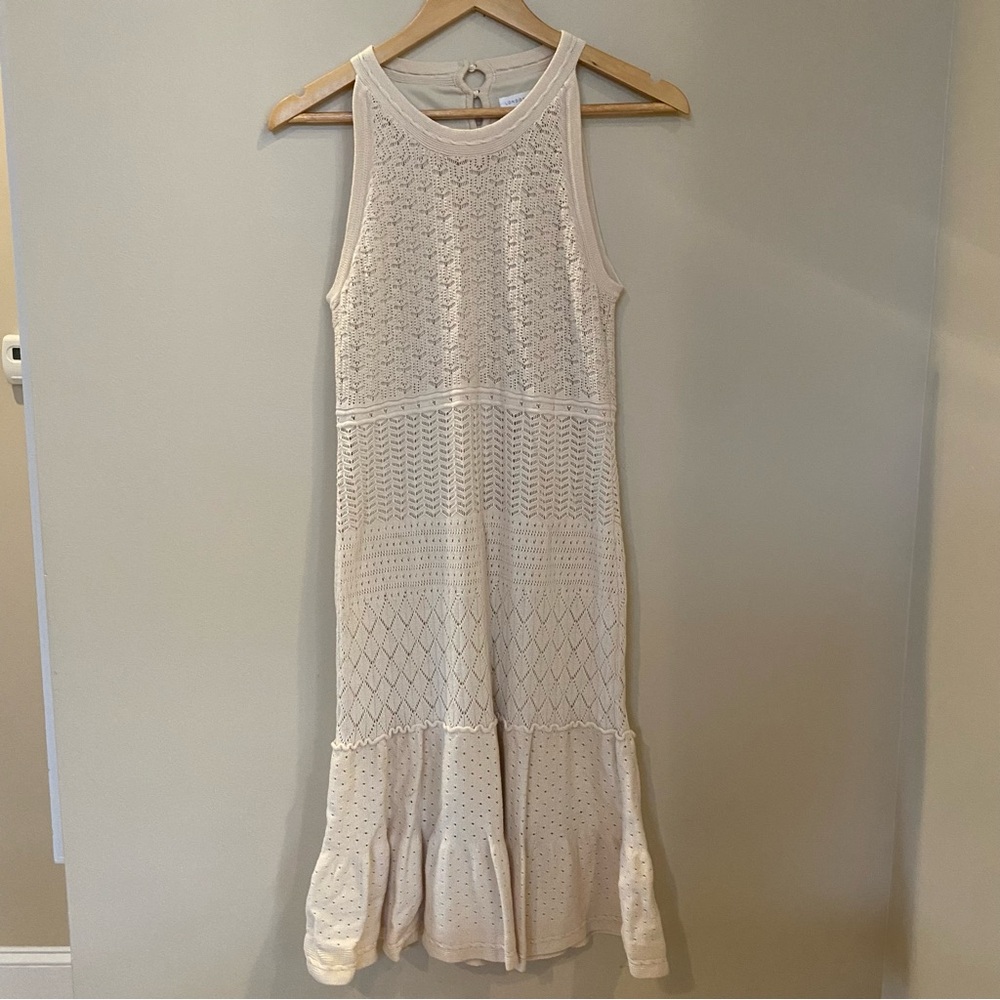 London Times knit midi dress